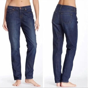 J Brand Aidan Boyfriend Jeans Ringer Wash Dark Blue Denim Sz 29